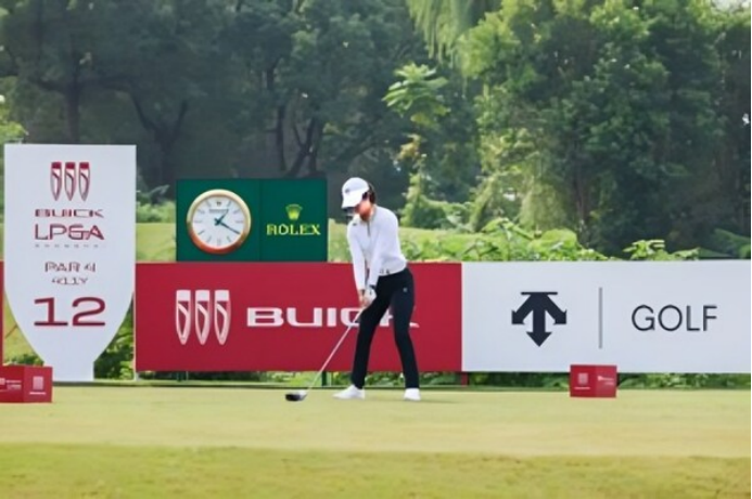 全力以赴，精准挥杆 迪桑特高尔夫见证2024别克LPGA锦标赛精彩瞬间